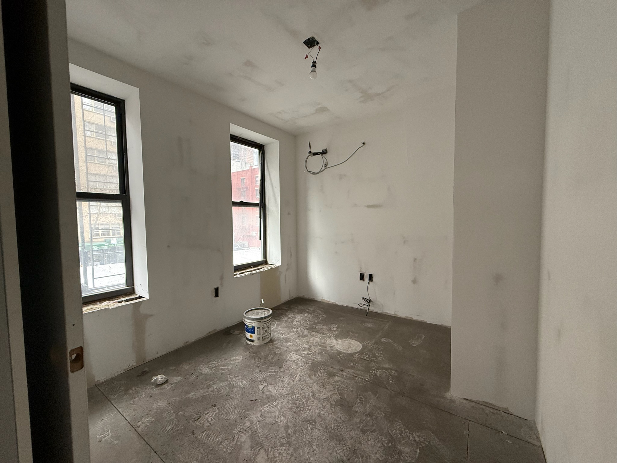 Raw interior before renovation
