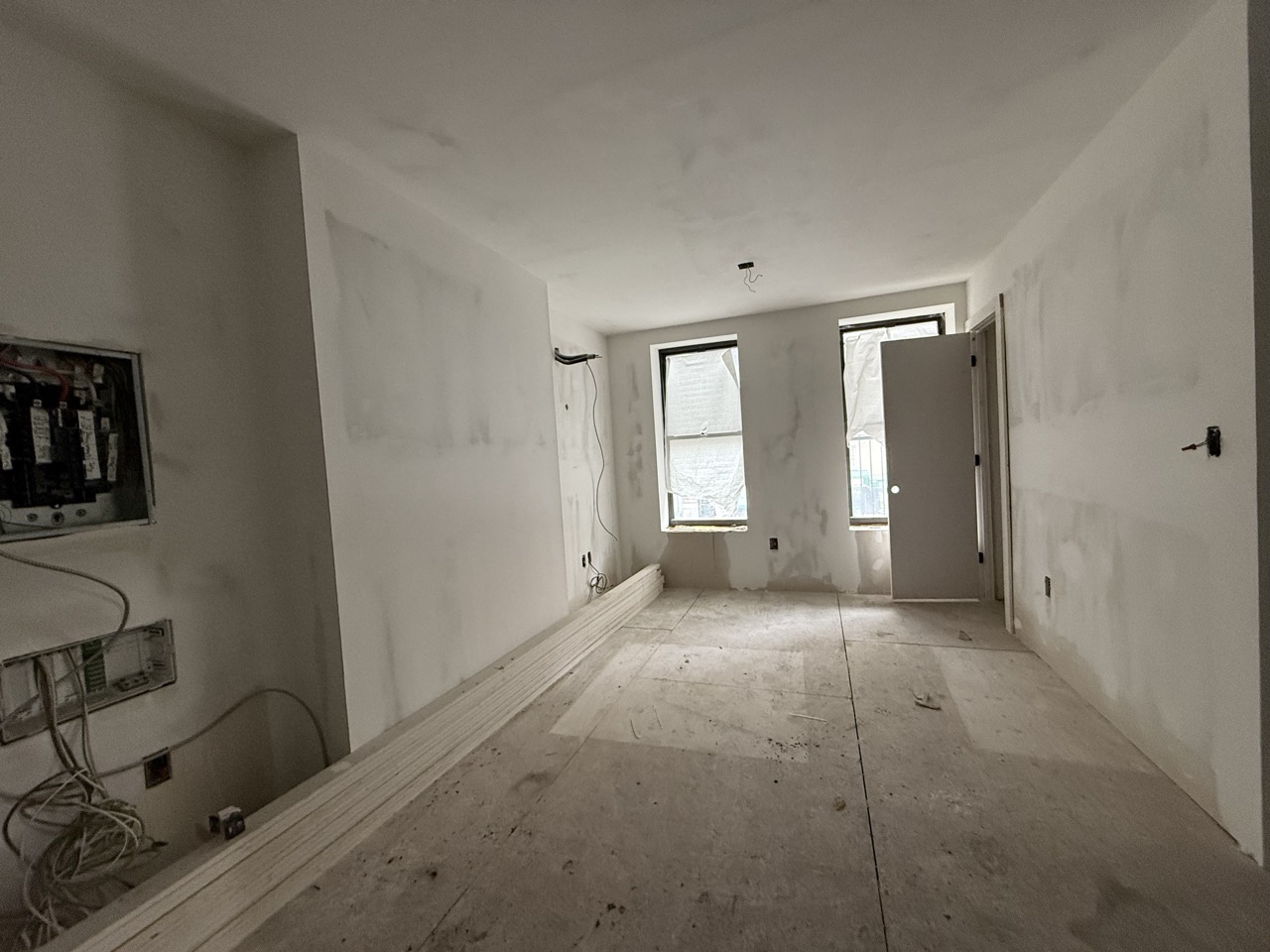 Raw interior before renovation